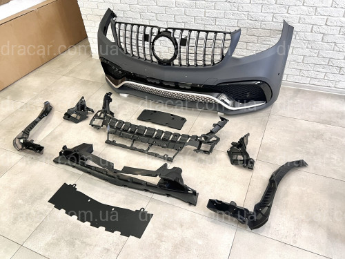 Комплект обвеса GLS63 AMG Mercedes-Benz GLS class X166 2015-2018 артикул 8156