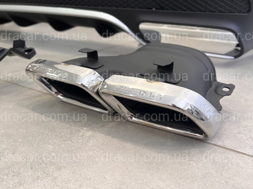 Комплект обвеса GLS63 AMG Mercedes-Benz GLS class X166 2015-2018 артикул 8156