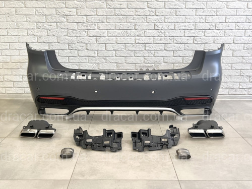 Комплект обвеса GLS63 AMG Mercedes-Benz GLS class X166 2015-2018 артикул 8156