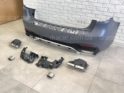 Комплект обвеса GLS63 AMG Mercedes-Benz GLS class X166 2015-2018 артикул 8156