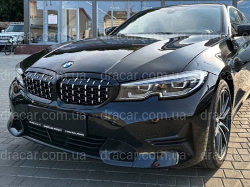 Решетка радиатора Diamond BMW 3 Series G20 G21 2019-2022 черная с хромом артикул 7980
