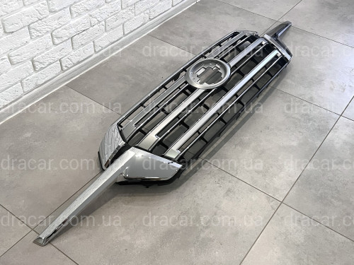 Решетка радиатора Toyota Land Cruiser 200 2015-2021 СЕРАЯ артикул 8184