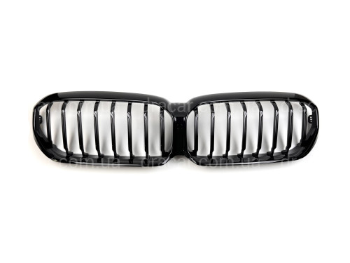 Решетка радиатора ноздри M-Tech BMW 5 Series G30 / G31 2020+ черный глянец артикул 8191