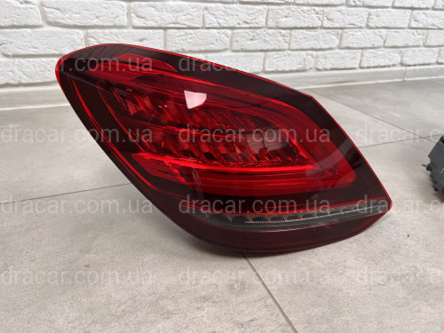 Задние LED фонари рестайлинг 2019+ для Mercedes-Benz C-class W205 2015-2021 2шт. артикул 8167