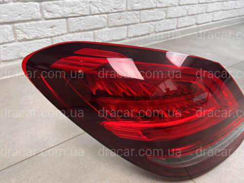 Задние LED фонари рестайлинг 2019+ для Mercedes-Benz C-class W205 2015-2021 2шт. артикул 8167