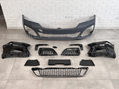 Передний бампер M Paket BMW 5 Series G30 G31 LCI 2020-2023 артикул 7905