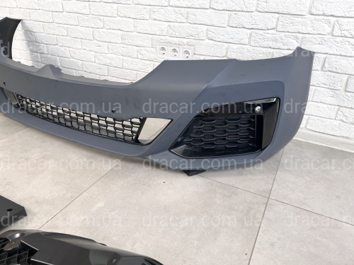 Передний бампер M Paket BMW 5 Series G30 G31 LCI 2020-2023 артикул 7905