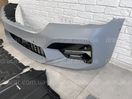 Передний бампер M5 F90 стиль BMW 5 Series G30 G31 LCI 2020-2023 артикул 8168