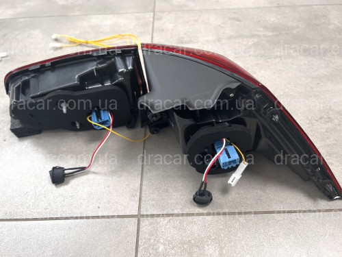 Задние LED фонари стопы Volkswagen Golf 7 хетчбек 2012-2016 артикул 8161