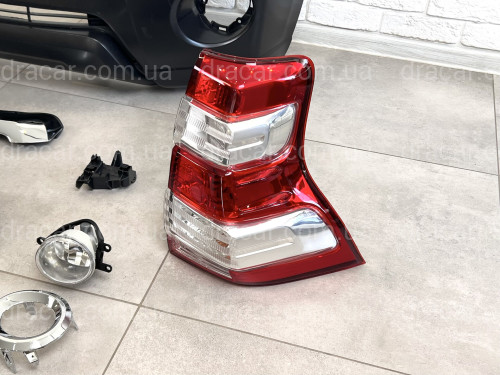 Обвес комплект рестайлинга Toyota Land Cruiser Prado 150 в 2013-2017 артикул 8173