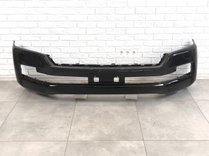 Бампер передний Toyota Land Cruiser 200 2015-2022, цвет черный 202