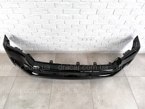 Бампер передний Toyota Land Cruiser 200 2015-2022, цвет черный 202 артикул 8183