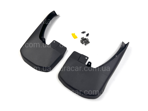 Брызговики задние Nissan Navara 2005-2014, комплект 2шт. артикул 8126