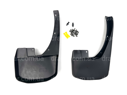 Брызговики задние Nissan Navara 2005-2014, комплект 2шт. артикул 8126