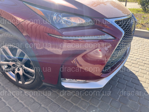 Бампер передний F-Sport Lexus NX 2014-2016 (бампер, юбка, решетка, хром) артикул 7594