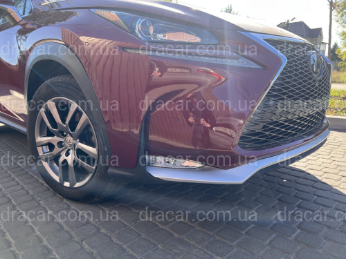 Бампер передний F-Sport Lexus NX 2014-2016 (бампер, юбка, решетка, хром) артикул 7594