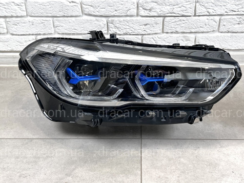Фары Laser BMW X5 G05 F95 / X6 G06 F96 до рестайлинга 2018-2022 2шт. комплектные с блоками  артикул 8235
