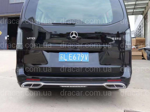 Обвес Maybach (передний / задний бампер, решетка) Mercedes V Class Vito Metris W447 2014-2023 артикул 8236