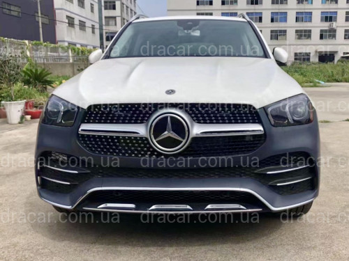 Обвес AMG Line Mercedes GLE V167 2019-2022  (решетка, передний / задний бампера) артикул 8238