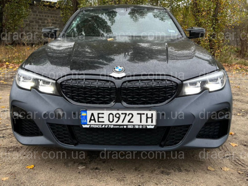 Передний бампер M paket BMW 3 series G20 G21 2019-2022 артикул 7867