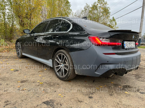 Накладки на пороги M-paket BMW 3 series G20 / G21 2018- артикул 7888