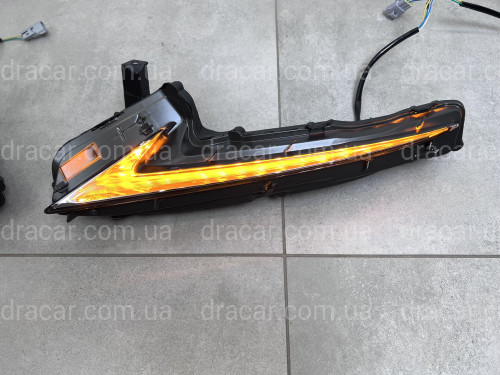 DRL ходовые огни Lexus IS 2013-2016 с динамическим поворотником, комплект 2шт. артикул 8284