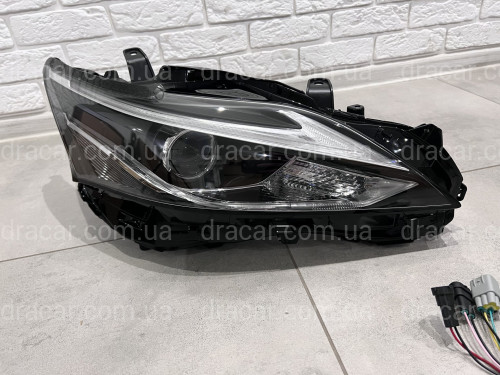 FULL LED фары в стиле рестайлинг 2017- для Lexus CT 2010-2021, комплект 2шт. артикул 8285