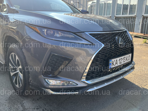 Бампер передний комплектный F-Sport Lexus RX 2019-2022 артикул 7473