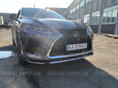 Бампер передний комплектный F-Sport Lexus RX 2019-2022 артикул 7473