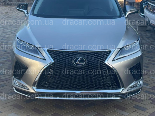 Бампер передний комплектный F-Sport Lexus RX 2019-2022 артикул 7473