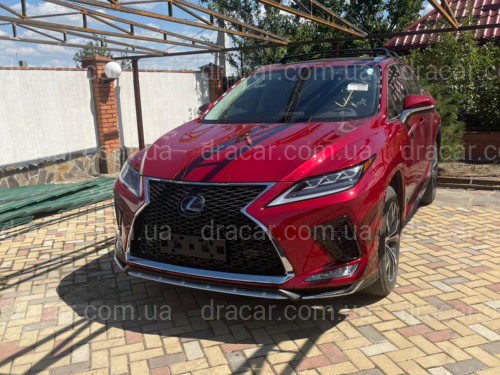 Бампер передний комплектный F-Sport Lexus RX 2019-2022 артикул 7473