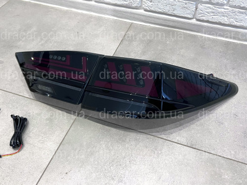 Задние дымчатые фонари Lexus ES 2012-2017, комплект 4шт. артикул 8300