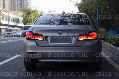Задние фонари стиль рестайлинг G30 2020+ для BMW 5 series F10 2010-2016, комплект 4шт. артикул 8263