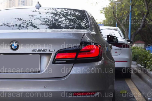Задние фонари стиль рестайлинг G30 2020+ для BMW 5 series F10 2010-2016, комплект 4шт. артикул 8263