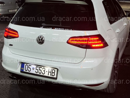 Задние LED фонари стопы Volkswagen Golf 7 хетчбек 2012-2016 артикул 8161
