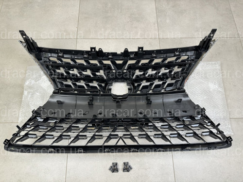 Решетка радиатора с усилителем для Lexus GX 460 2020-2023 артикул 8315