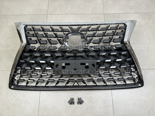 Решетка радиатора с усилителем для Lexus GX 460 2020-2023 артикул 8315