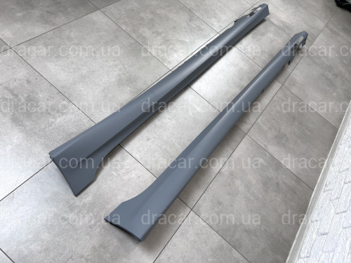 Накладки на пороги под подсветку M-paket BMW 3 series G20 / G21 2018- артикул 8316