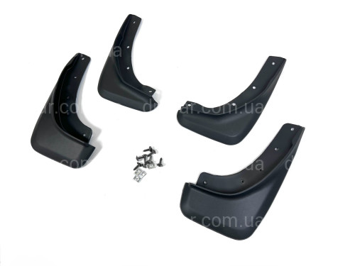 Брызговики Volvo S40 2009-2012 рестайлинг, комплект 4 шт. артикул 8317