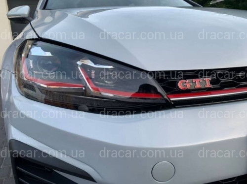 FULL LED фары в стиле GTI Volkswagen Golf 7.5 рестайлинг 2017-2021 артикул 8333