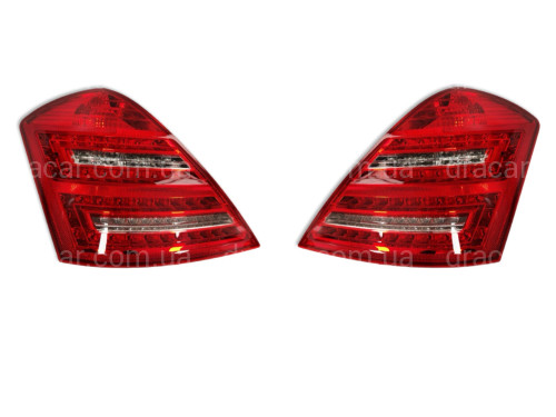 Задние фонари рестайлинг для Mercedes-Benz S-class W221 2005-2013 2шт. артикул 8336
