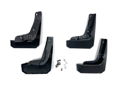 Брызговики Toyota bZ4X 2022+, комплект 4 шт. артикул 8339