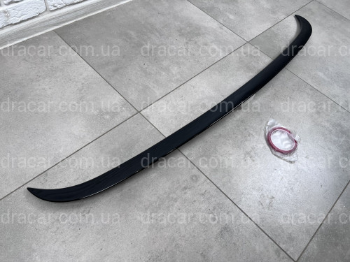 Спойлер лип багажника BMW series 5 E60 2004-2009 ABS пластик, цвет черный глянец артикул 8356