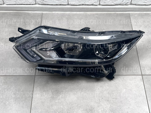 Левая фара галоген Nissan Qashqai 17-21 / Rogue sport 19-21 артикул 8326