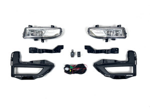 Противотуманные фары галоген Nissan X-Trail T32 / Rogue 2017-2020 (полный установочный комплект)