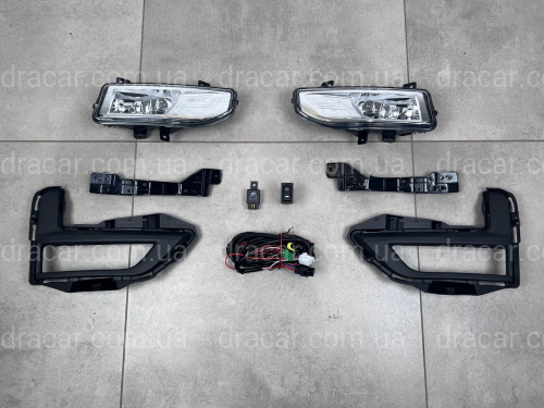 Противотуманные фары галоген Nissan X-Trail T32 / Rogue 2017-2020 (полный установочный комплект) артикул 8322