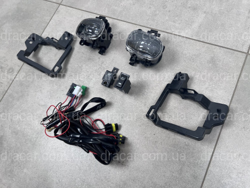 Противотуманные фары Nissan X-Trail T33 / Rogue 2021+ (полный установочный комплект) артикул 8332