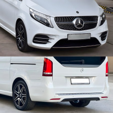 Обвес AMG Diamond (передний / задний бампер) Mercedes V Class Vito Metris W447 2014-2023