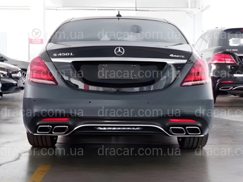 Обвес AMG S63  (передний / задний бампер) Mercedes S Class W222 рестайлинг 2017-2020 артикул 8397