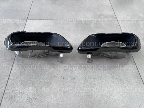 Насадки на выхлопные трубы BLACK M Paket BMW X5 G05 / X6 G06 / X7 G07   артикул 8405